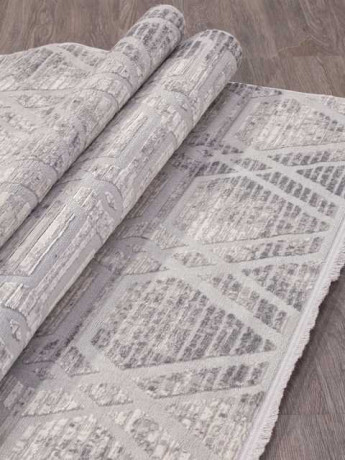 Турецкий ковер ALANYA-22366A-GREY-SHR-L-GREY-STAN